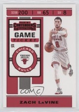 2019-20 Panini Contenders Game Ticket Red Zach LaVine #100 1u6