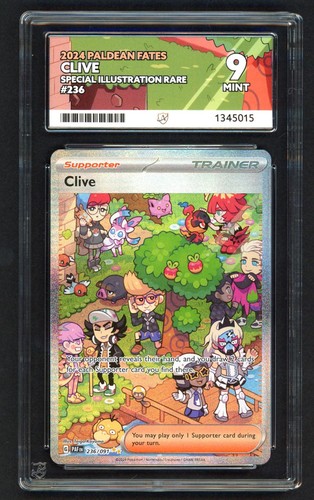 Clive graded ACE 9 for sale on eBay
