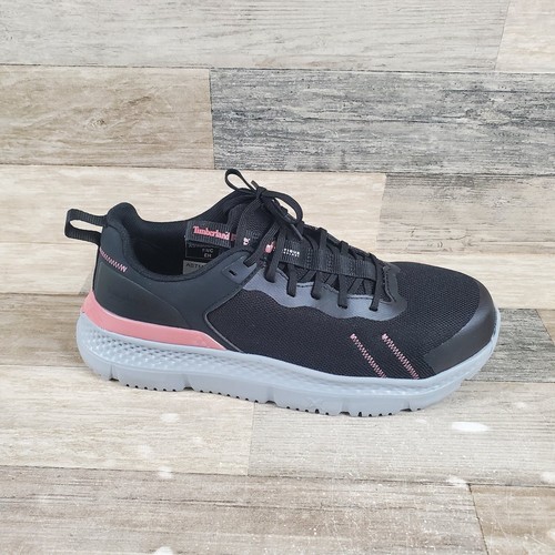 Timberland PRO Setra Shoes Womens Sz 9.5 Wide Multicolor Composite Safety Toe