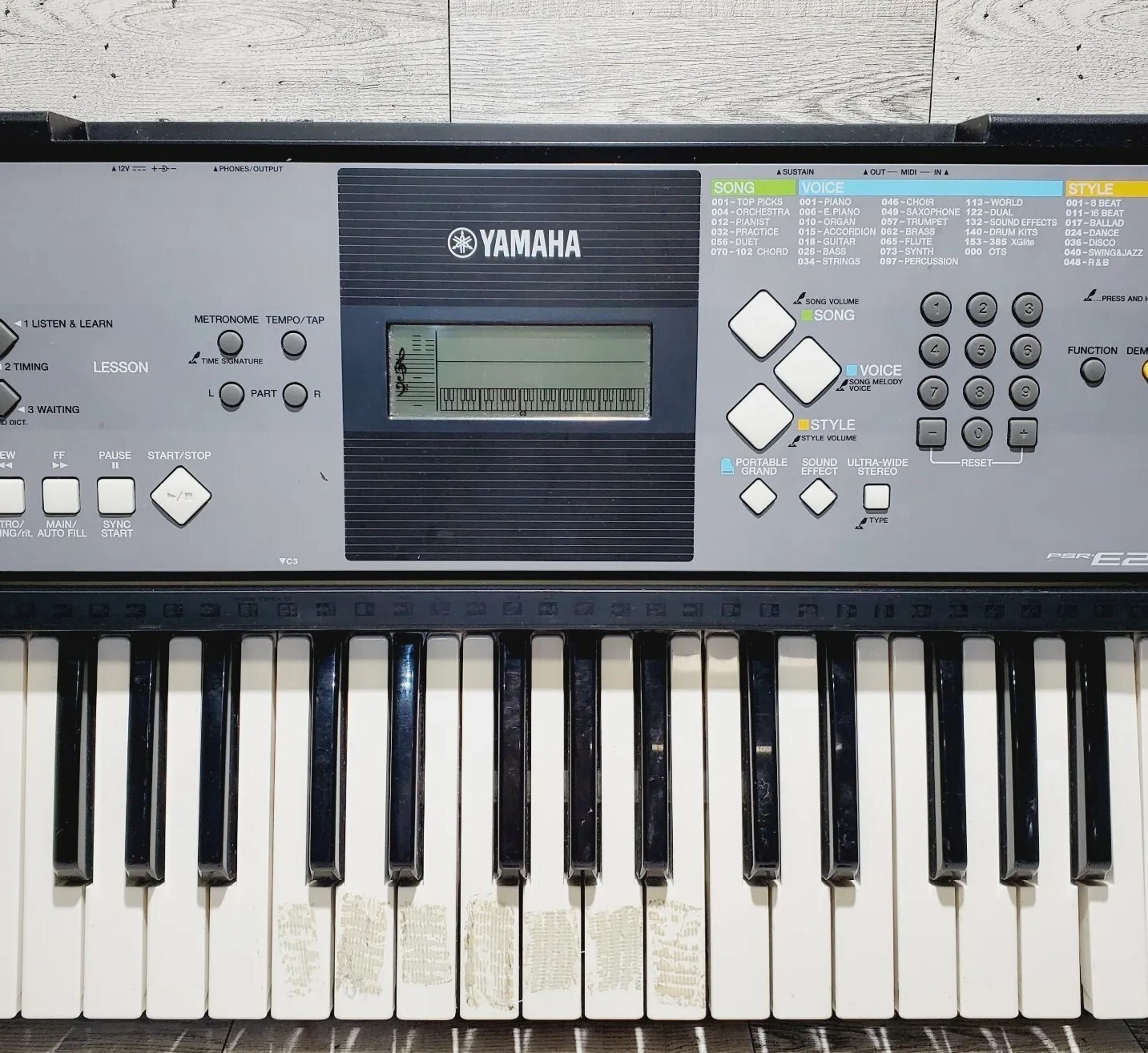 Yamaha PSR-E233 Keyboard for sale online | eBay