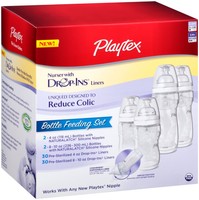Playtex Baby Drop Ins Premium Nurser Bottle Feeding Set Milk Breastfeed Infant on sale Playtex Baby Drop Ins Premium Nurser Bottle Feeding Set Milk Breastfeed Infant on sale
