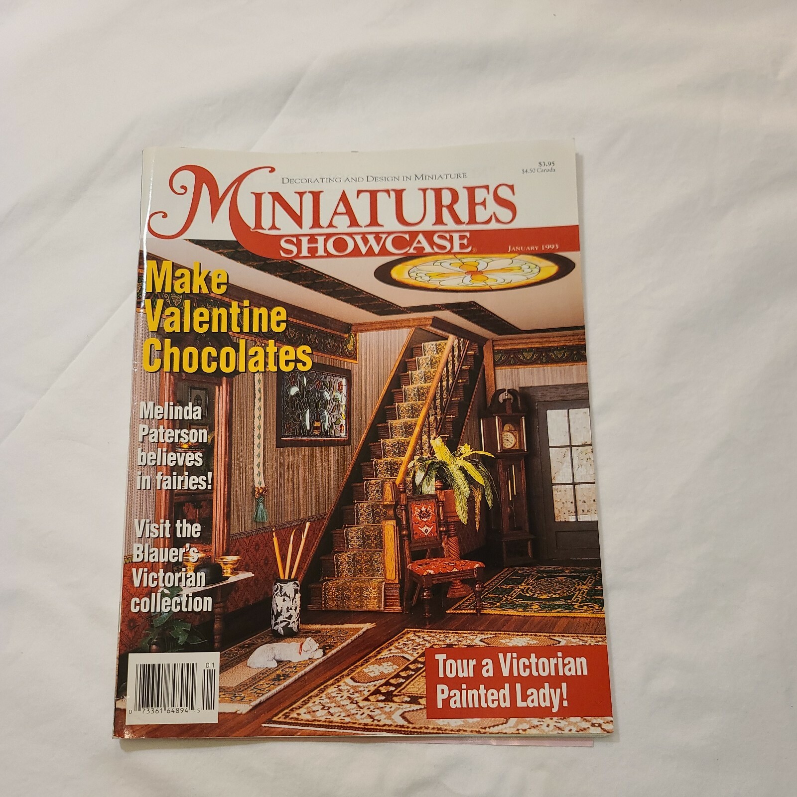 как выглядит Miniatures Showcase Magazines January 1993 Decorating and Design in Miniature фото
