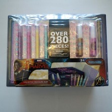 Crafting Art Box Captain Marvel Galactic Treasure Box Over 280 Pieces New In Box
