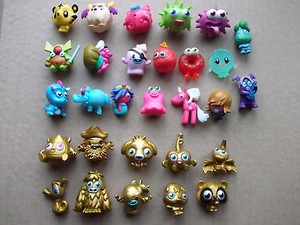 29 COLLECTABLE MOSHI MONSTERS FIGURES ALL DIFFERENT GOLDS,SPOOKIES,ZACK BINSPIN | eBay