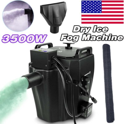 #ad #ad Dry Ice Fog Machine 3500W Dry Ice Low Lying Fog Machine Effect w Tube For Party $189.99