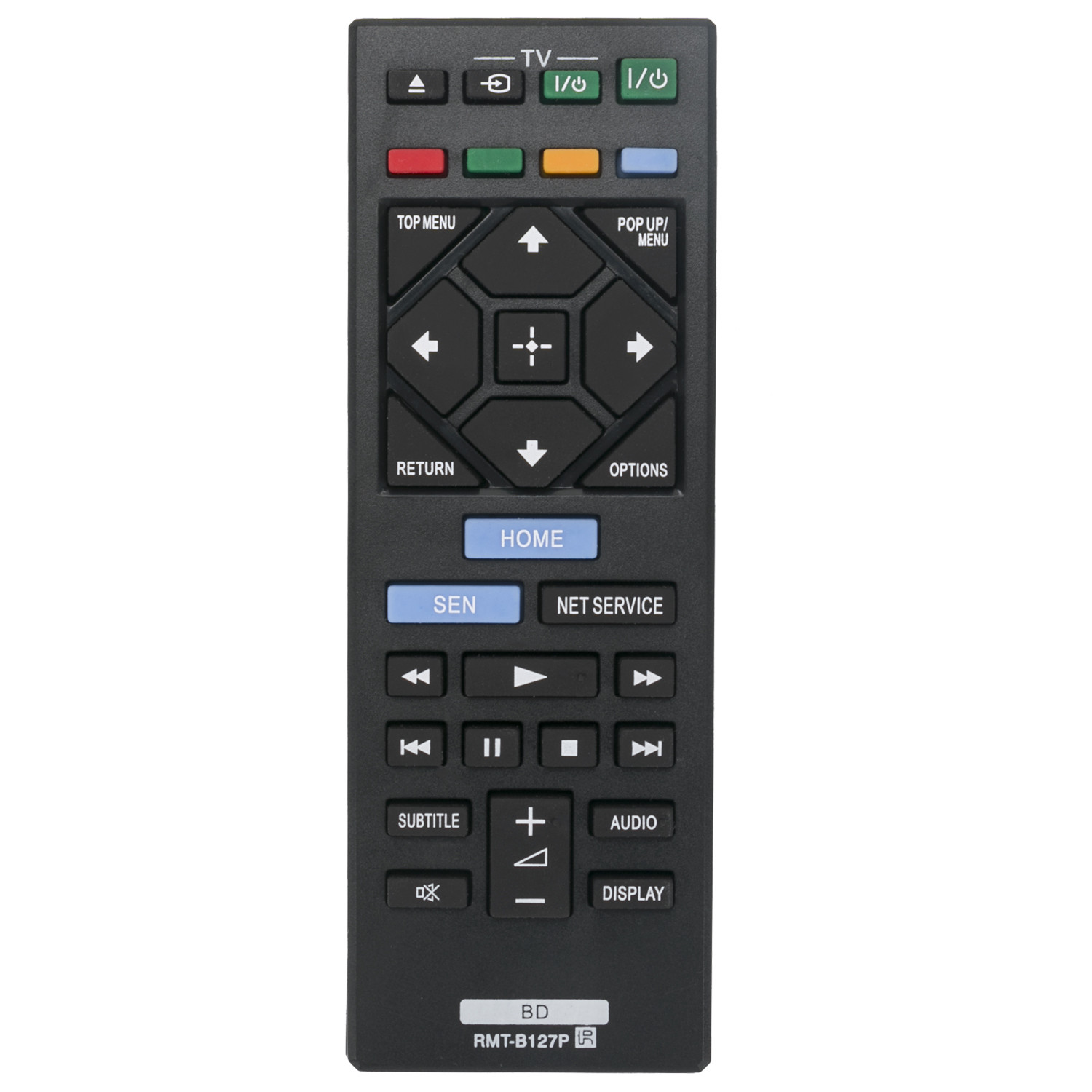 New Remote Control Replace RMT-B127P for Sony Blu-ray Player BDP-S4200 BDP-S7200