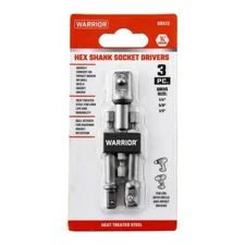 Hex Shank Socket Driver Set, 3 Piece