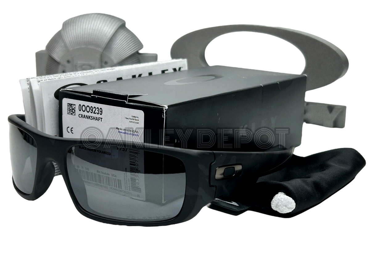 ✓🕶️ OAKLEY CRANKSHAFT 009239 SHADOW CAMO/BLACK IRIDIUM