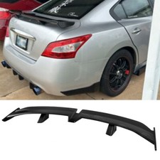 For Nissan Maxima Altima Matte Black 54 Rear Trunk Pro Style Sport Spoiler Wing For Nissan Maxima Altima Matte Black 54 Rear Trunk Pro Style Sport Spoiler Wing