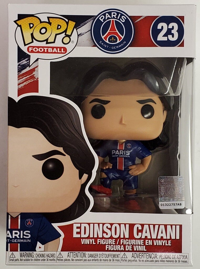 Funko Pop Football Edinson Cavani #23 Paris Saint Germain Premier League Figure