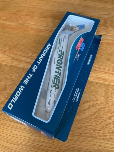 FRONTIER Airbus A320 Modelo de Aerolínea RESINA SÓLIDA 1/150 OSO GRIZWALD Sharklets NUEVO - Imagen 8 de 12