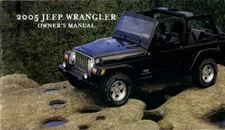 WRANGLER 2005 JEEP OWNERS MANUAL BOOK HANDBOOK