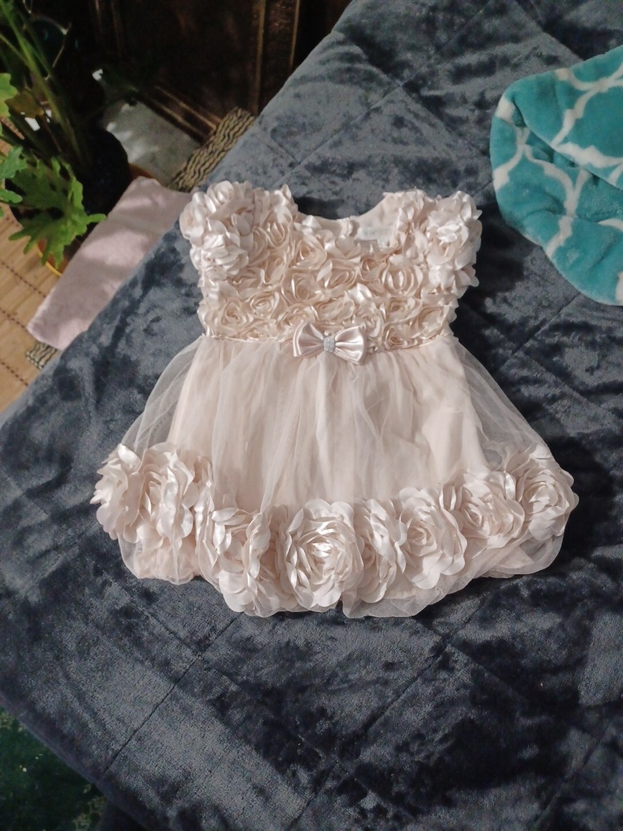 champagne infant dress Noralee Dahlia Dress in Champagne 6M Champagne Youth