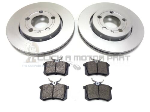 VOLKSWAGEN BEETLE 2.3 V5 2001-2005 REAR VENTED 2 BRAKE DISCS AND PADS SET NEW - Picture 1 of 1