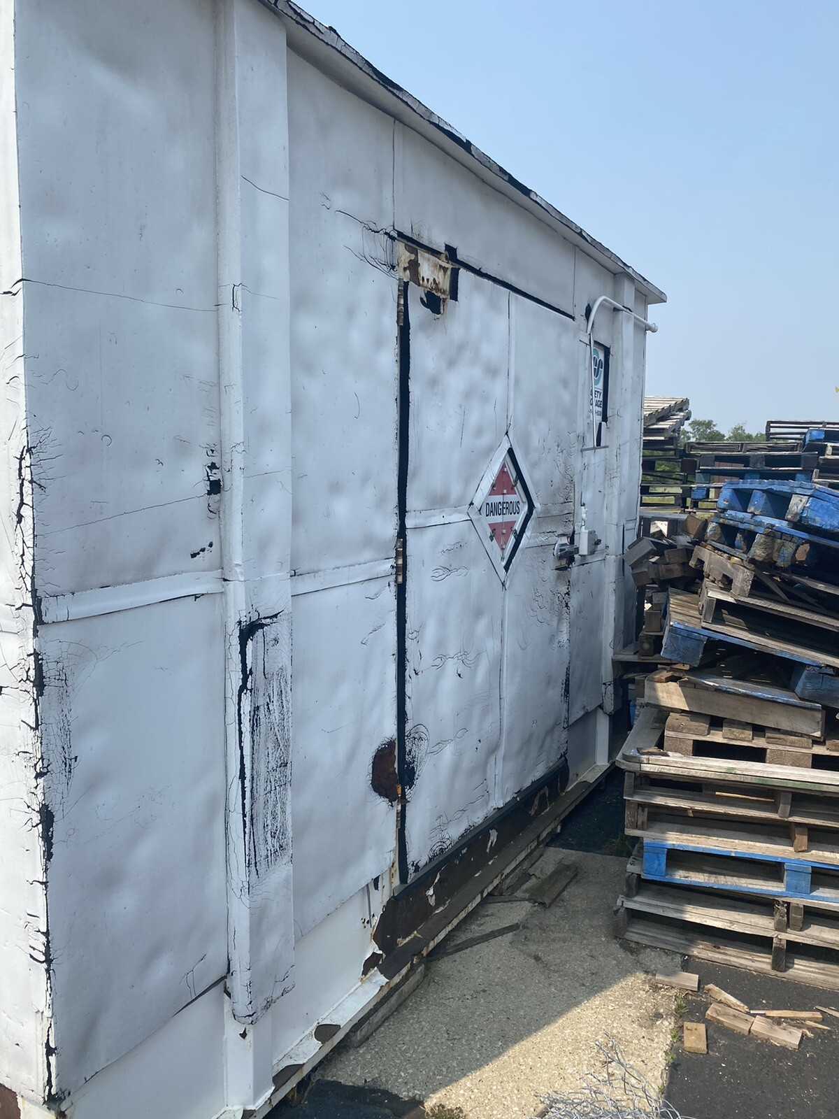 large heavy used walk in freezer used 10.5' X 16' X10' eBay