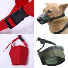 Dog Pet Muzzles Mouth Mask Anti Bark Bite Stop Chew Muzzle For Small Large Dog 