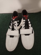 Adidas adizero Accelerator White Shock Red Track N Field Men Size 7 1/2