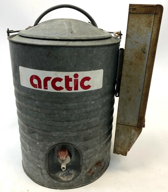 Vintage ARCTIC Galvanized Steel Metal 3 Gallon Camp Outdoor Water