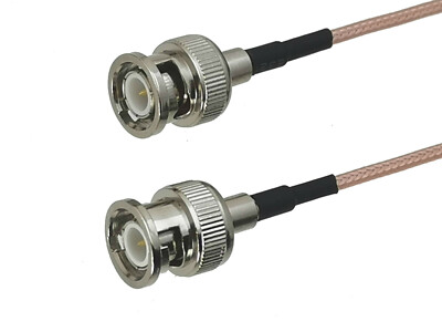 RG316 BNC male plug to BNC Male Connector RF Coaxial Jumper pigtail 4inch~6FT