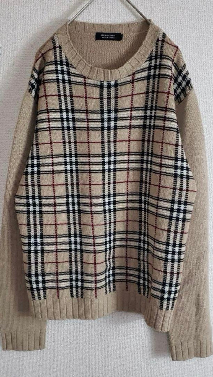 Burberry knit sweater Men's Fashion from Japan