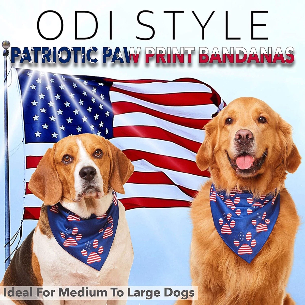 Paw hotsell print bandanas