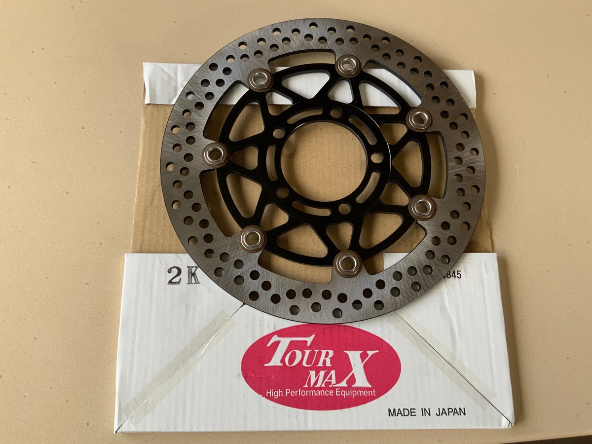 UokatsuJapan　6個 A PAIR OF FRONT BRAKE DISCS TO FIT KAWASAKI ZX-6R 2007 to 2016