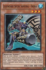 Yugioh STOR-DE023 Legendäre Sechs Samurai Shinai (Common)