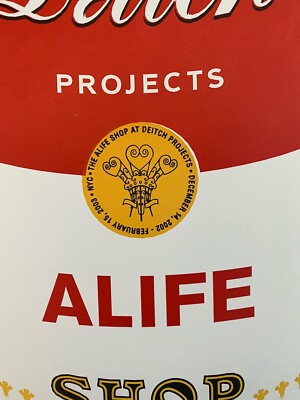 Alife & Deitch Projects Exhibition Poster • Very Rare 2002 