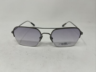 JOHN VARVATOS V173 GUNMETAL 53-18-145 LIGHT GRADIENT GRAY LENS GW03