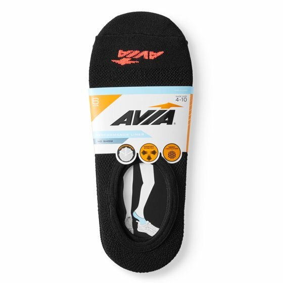 AVIA LADIES Sport Line Socks 6/12 PAIRS Fit Shoe Size 5-9