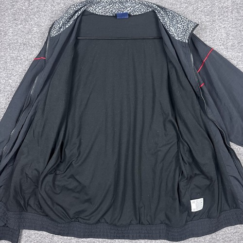 Nike Jordan AJ Retro 3 Woven Vault Jacket Mens Large Windbreaker Track Elephant - Picture 9 of 13