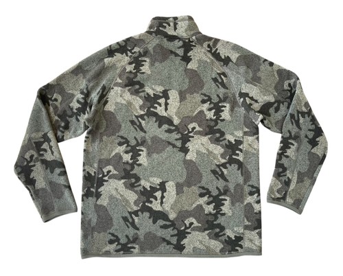 Patagonia Men's Better Sweater 1/4 Zip River Delta Multi Camo Size Large - Picture 2 of 7
