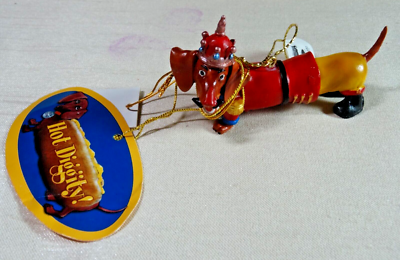 DLO) NEW Westland Hot Diggity Dachshund #16451 Nutcracker Ornament
