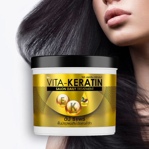 250ml Vita Keratin Salon Daily Treatment Deep Repair Hair care treatment O - Picture 2 of 9