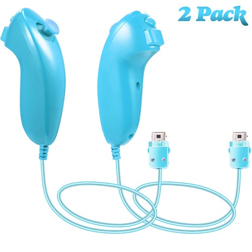 2in1 Built in Motion Plus Remote Controller Nunchuck Set For Nintendo Wii&Wii U - Picture 99 of 99