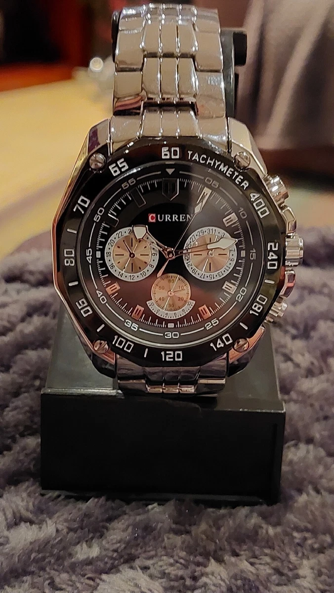 Mens Curren Quartz Watch M8077. New . Unworn