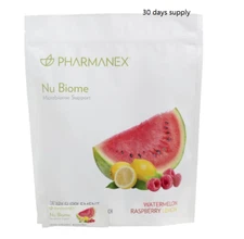 Nu Skin Pharmanex Nu Biome, 30 Packets, Overall Gut Health, Exp. 25, Sealed, NEW