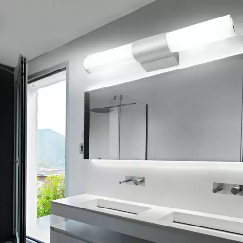 LED Spiegelleuchte Schminklicht Bad Beleuchtung Badezimmer Aufbaulampe Wand Ofdk - Bild 15 von 19