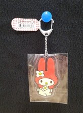 Vintage Sanrio My Melody Acrylic Keychain 1998 NOS