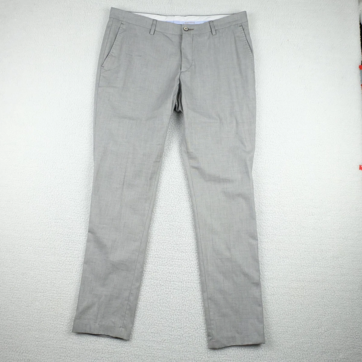 Zara, Pants, Zara Man Dress Pants Mens 34x32 Gray Lightweight Business  Casual Formal Viscose