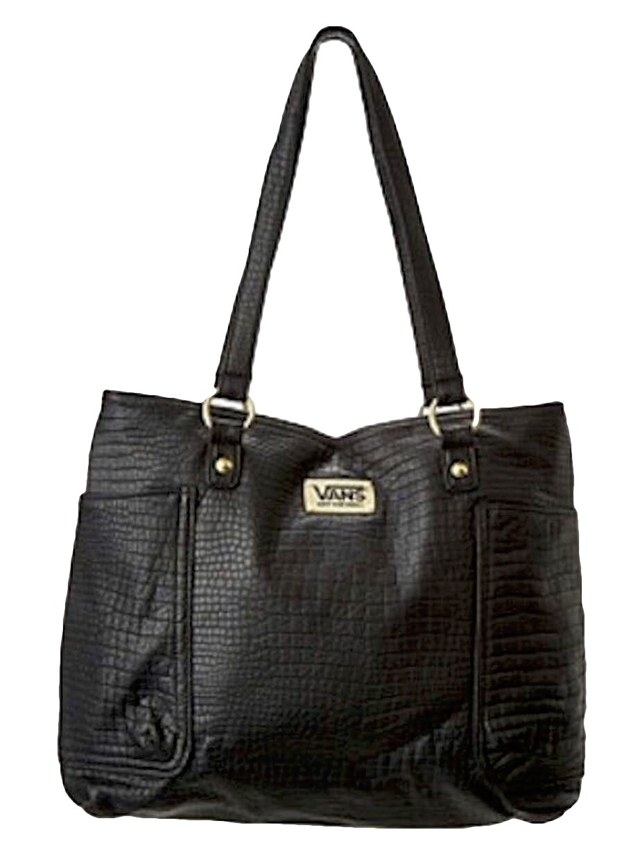 vans black purse