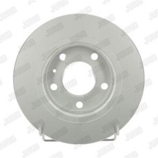 JURID Bremsscheiben hinten Ø264 Voll für Opel Corsa D S07 Fiat Grande Punto 199