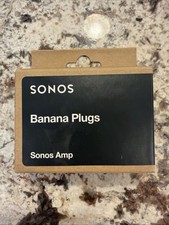 Sonos Amp Banana Plugs CNBPPWW1BLK