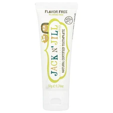 Natural Certified Toothpaste, 6 Months+, Flavor Free, 1.76 oz (50 g)