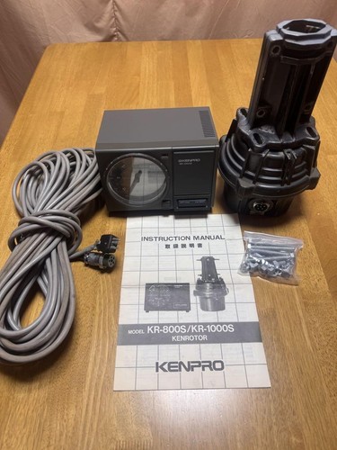 Kenpro KR-1000 Antenna Rotator Set w/ Controller Cable & Manual Japan Vintage - 第 1/24 張圖片