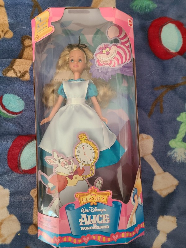 1998 Disney’s Alice In Wonderland Mattel My Favorite Fairytale Doll NEW IN BOX