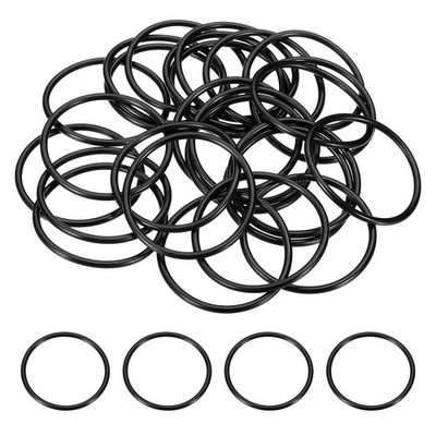 25 Stück AS-129 Nitril O-Ringe 90 Shore für 1-9/16'' ID 1-3/4'' OD 3/32'' Breite