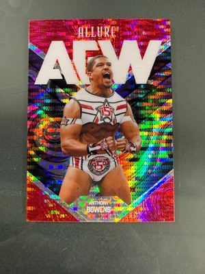 Anthony Bowens 2026 Upper Deck AEW All Elite Wrestling #4 Card Allure Red Pulsar