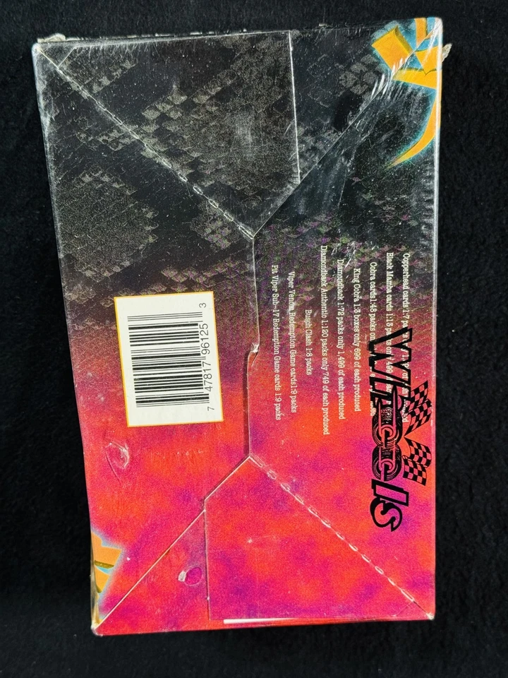 1996 Wheels Viper Nascar Super Premium Race Cards Factory Sealed Hobby Box - Image 2 of 4