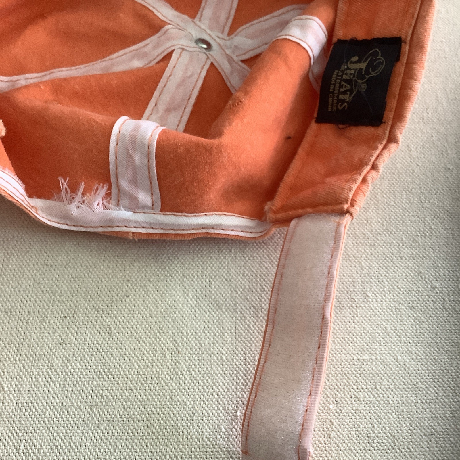 CAPE COD Hat Orange Cap Strap Back Adjustable Fad… - image 13